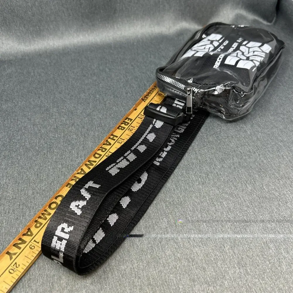 Nitto Recon Grappler AT Clear Hip Sack Fanny Pack Adjustable Belt Stadium Bag
